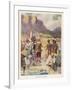 Jan Van Riebeeck Lands in Table Bay Where He Founds Cape Town-G.s. Smithard-Framed Art Print