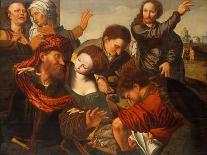 The Calling of Matthew, c.1524-64-Jan van Sanders Hemessen-Framed Giclee Print