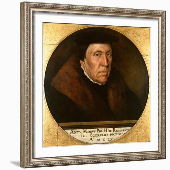 Jan Van Scorel (1495-1562) 1560-Sir Anthonis van Dashorst Mor-Framed Giclee Print