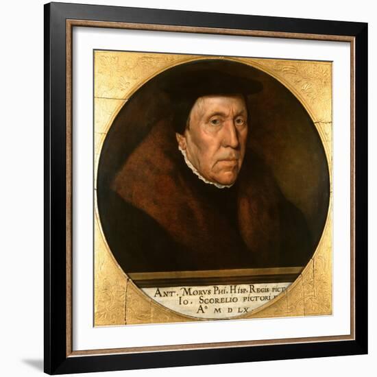 Jan Van Scorel (1495-1562) 1560-Sir Anthonis van Dashorst Mor-Framed Giclee Print