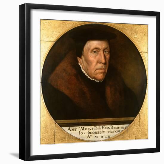 Jan Van Scorel (1495-1562) 1560-Sir Anthonis van Dashorst Mor-Framed Giclee Print