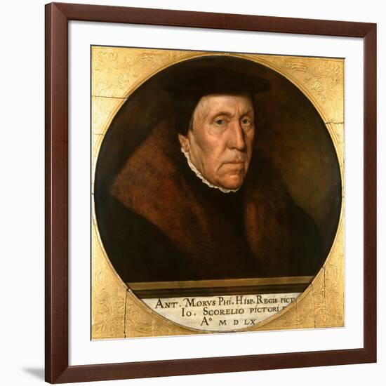 Jan Van Scorel (1495-1562) 1560-Sir Anthonis van Dashorst Mor-Framed Giclee Print