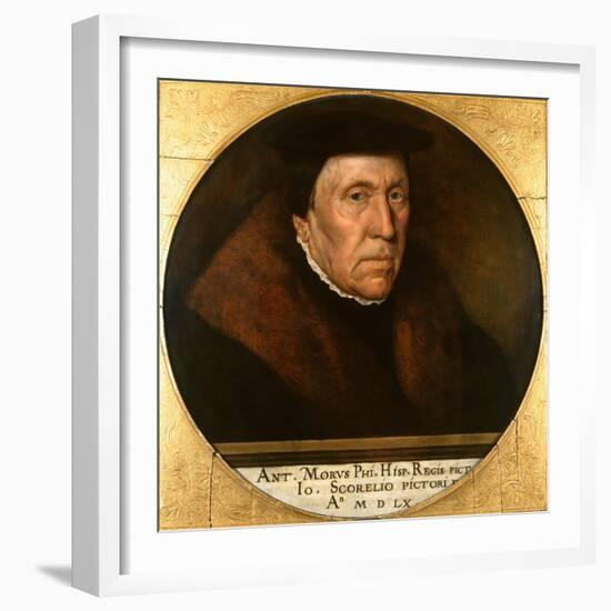 Jan Van Scorel (1495-1562) 1560-Sir Anthonis van Dashorst Mor-Framed Giclee Print