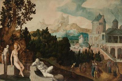 Landscape with Bathsheba, c. 1540-45