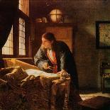 'The Geographer', 1669, (1911)-Jan Vermeer-Giclee Print