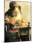 Jan Vermeer The Lacemaker Art Poster Print-null-Mounted Poster