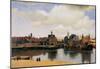 Jan Vermeer van Delft (View of Delft) Art Poster Print-null-Mounted Poster