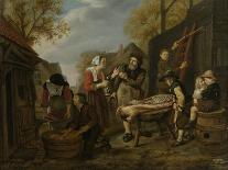 A Village Scene with a Cobbler, C. 1650-Jan Victors-Giclee Print