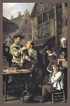 Joseph Interprets the Dreams of the Baker and the Butler-Jan Victors-Art Print