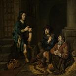 Joseph Interprets the Dreams of the Baker and the Butler-Jan Victors-Art Print