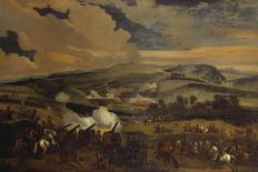 King William III and his Troops preparing for a Battle-Jan Wyck-Framed Stretched Canvas