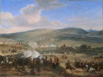 King William III and his Troops preparing for a Battle-Jan Wyck-Framed Stretched Canvas