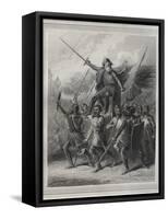 Jan Zizka and His Army-Stefano Bianchetti-Framed Stretched Canvas