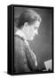 Jane Addams, American Activist-Science Source-Framed Stretched Canvas