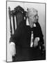 Jane Addams, Founder of Hull House and Nobel Peace Prize Laureate, 1930s-null-Mounted Photo