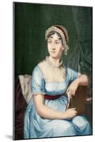 Jane Austen (1775-1817) Illustration from 'Little Journeys to the Homes of Famous Women',…-null-Mounted Giclee Print