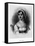 Jane Austen, English Novelist, 19th Century-null-Framed Stretched Canvas