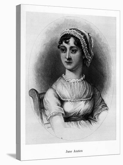 Jane Austen, English Novelist, 19th Century-null-Stretched Canvas