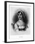 Jane Austen, English Novelist, 19th Century-null-Framed Giclee Print