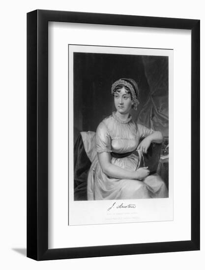 Jane Austen English Novelist-null-Framed Photographic Print