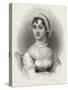 Jane Austen English Novelist-null-Stretched Canvas
