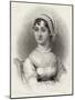 Jane Austen English Novelist-null-Mounted Art Print