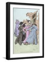 Jane Austen - Northanger Abbey-Hugh Thomson-Framed Giclee Print