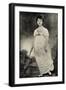 Jane Austen - portrait-Johann Zoffany-Framed Giclee Print