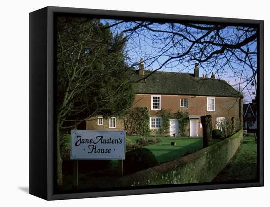 Jane Austen's House, Chawton, Hampshire, England, United Kingdom-Jean Brooks-Framed Stretched Canvas