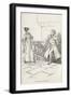 Jane Austen' s novel ' Northanger Abbey' --Hugh Thomson-Framed Premium Giclee Print