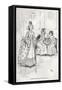 Jane Austen' s novel ' Northanger Abbey' --Hugh Thomson-Framed Stretched Canvas