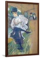 Jane Avril (1868-1943) Dancing, circa 1892-Henri de Toulouse-Lautrec-Framed Giclee Print