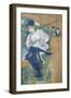 Jane Avril (1868-1943) Dancing, circa 1892-Henri de Toulouse-Lautrec-Framed Premium Giclee Print