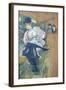 Jane Avril (1868-1943) Dancing, circa 1892-Henri de Toulouse-Lautrec-Framed Giclee Print