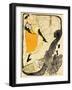 Jane Avril, 1893-Henri de Toulouse-Lautrec-Framed Art Print