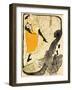 Jane Avril, 1893-Henri de Toulouse-Lautrec-Framed Art Print