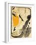 Jane Avril, 1893-Henri de Toulouse-Lautrec-Framed Art Print