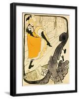 Jane Avril, 1893-Henri de Toulouse-Lautrec-Framed Art Print