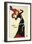 Jane Avril, 1899-Henri de Toulouse-Lautrec-Framed Premium Giclee Print