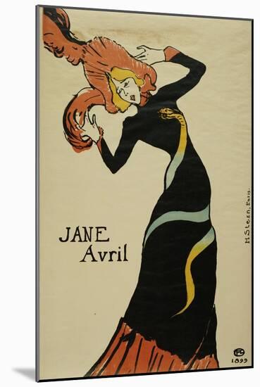 Jane Avril, 1899-Mary Cassatt-Mounted Giclee Print