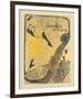 Jane Avril au Jardin de Paris-Henri de Toulouse-Lautrec-Framed Giclee Print