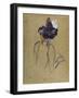 Jane Avril, Back-View, circa 1891-1892-Henri de Toulouse-Lautrec-Framed Giclee Print