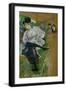 Jane Avril Dancing, 1891-Henri de Toulouse-Lautrec-Framed Premium Giclee Print