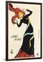 Jane Avril Music Hall Performer-Henri de Toulouse-Lautrec-Framed Photographic Print