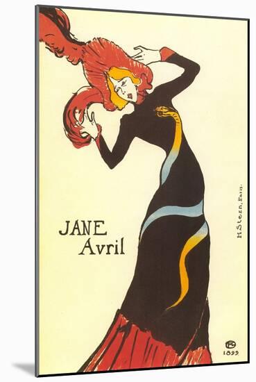 Jane Avril Poster-null-Mounted Premium Giclee Print