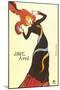 Jane Avril Poster-null-Mounted Premium Giclee Print
