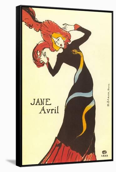 Jane Avril Poster-null-Framed Stretched Canvas