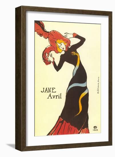 Jane Avril Poster-null-Framed Art Print