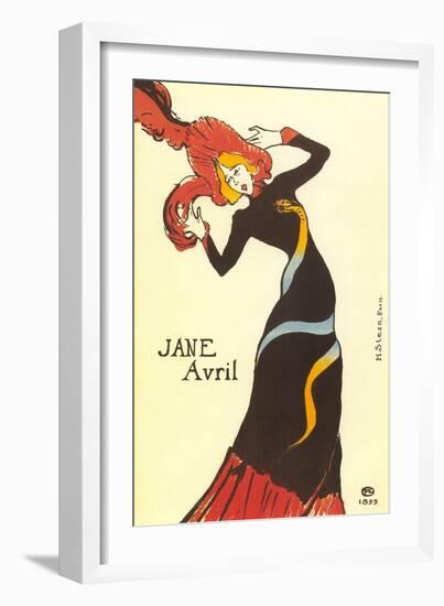 Jane Avril Poster-null-Framed Art Print
