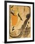 Jane Avril-Henri de Toulouse-Lautrec-Framed Giclee Print